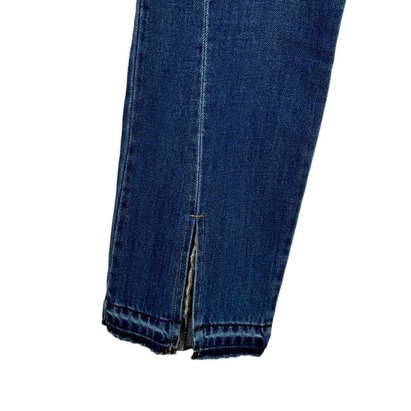 Kancan Women's Jeans Vintage 90s SZ 9 /28 Kick Pleat Blue High Rise Wide Leg NEW - Picture 9 of 16
